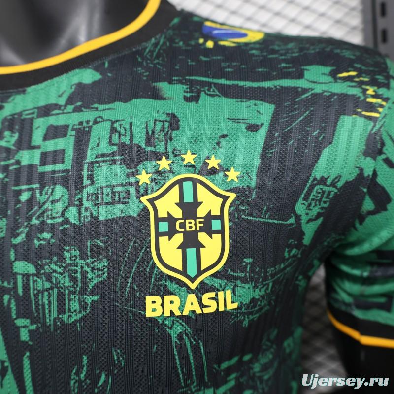 Player Version 2024 Brazil Green Special Jersey