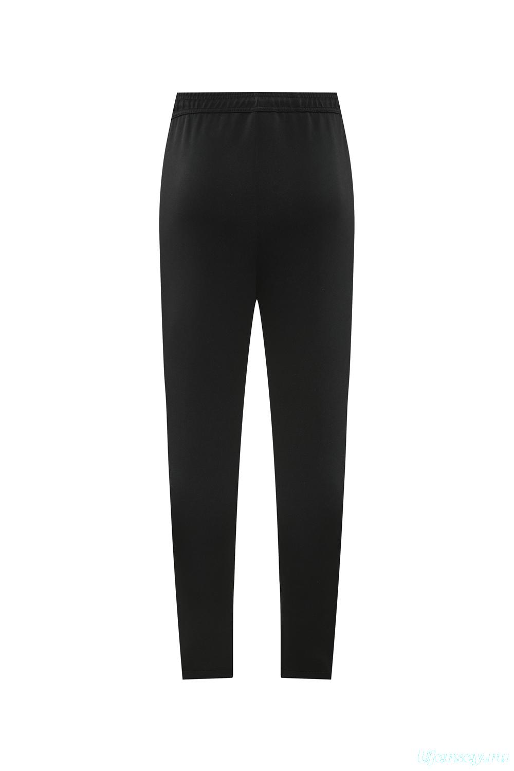 2024 Adidas Black Full Zipper Jacket +Long Pants