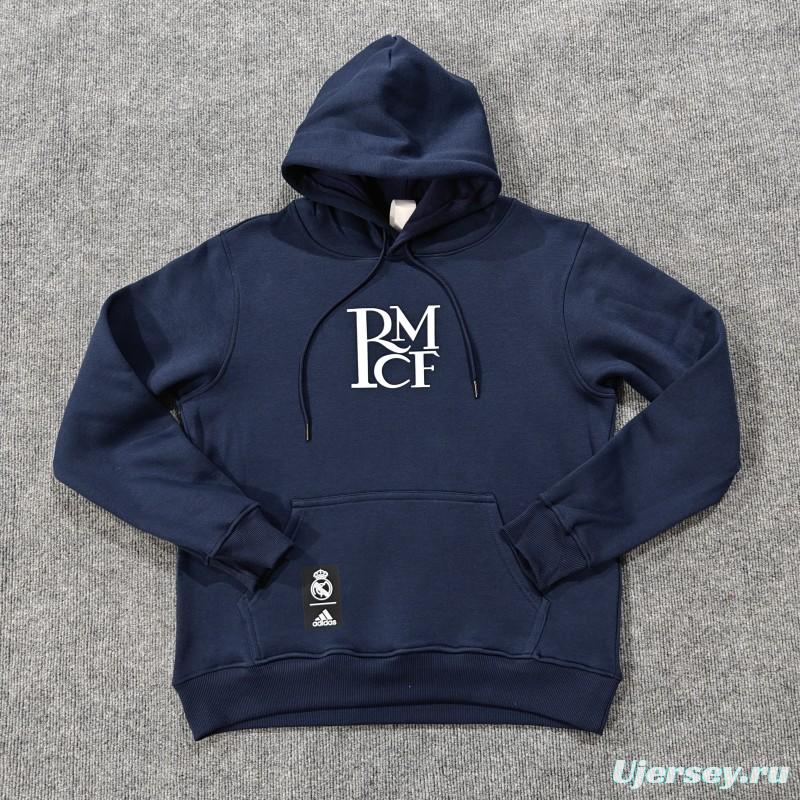 24/25 Real Madrid RMCF Beige/Grey/White/Navy/Black Hoodie