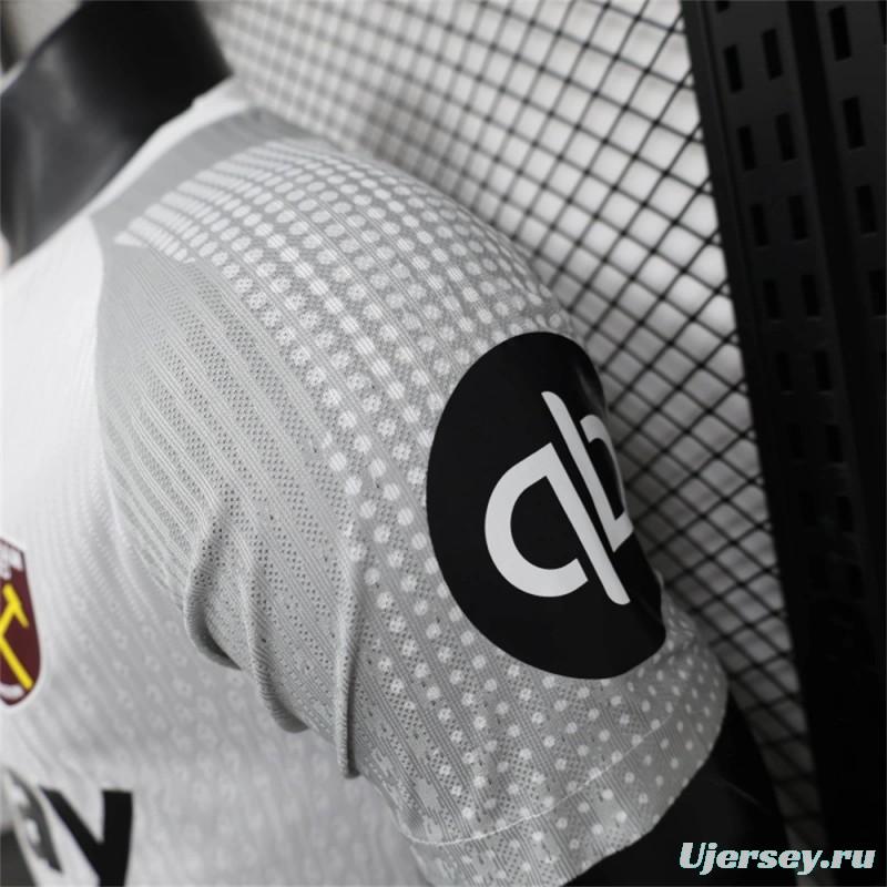 24/25 Player Version West Ham United Away Jersey