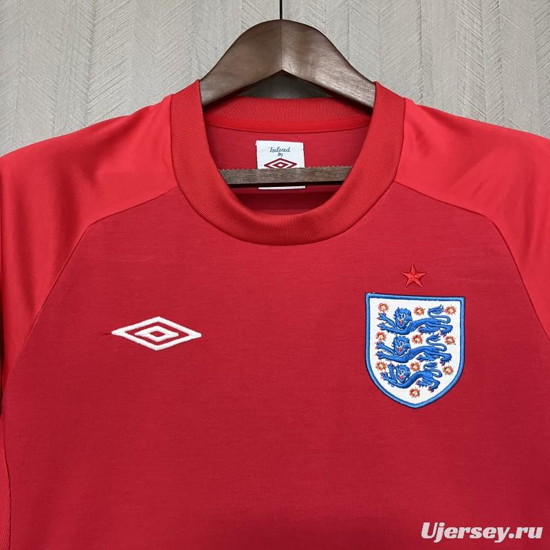 2010 Retro England Away Jersey