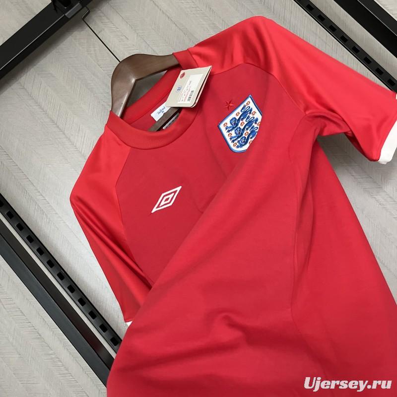 2010 Retro England Away Jersey