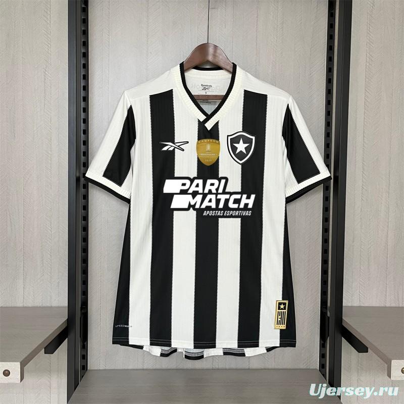 24/25 Botafogo Home Campeão Libertadores Jersey