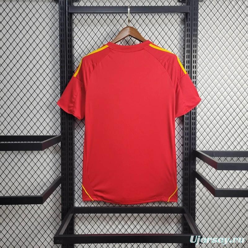 2010 Retro Spain Home Jersey