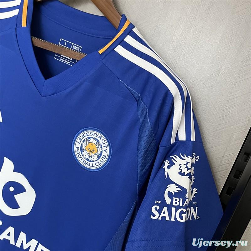 24/25 Leicester City Home Jersey