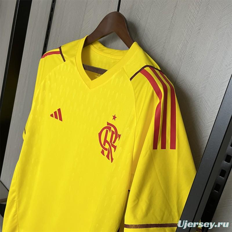 24/25 Flamengo Limited Edition Goalkeeper Yellow Jersey