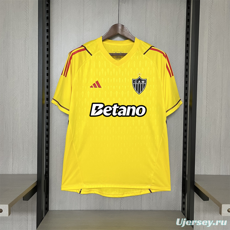 24/25 Atlético Mineiro Limited Edition Goalkeeper Yellow All Sponsors