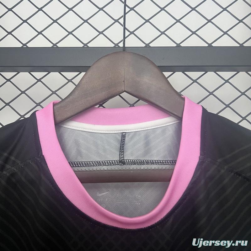 24/25 Inter Milan Black With Pink Snake Jersey