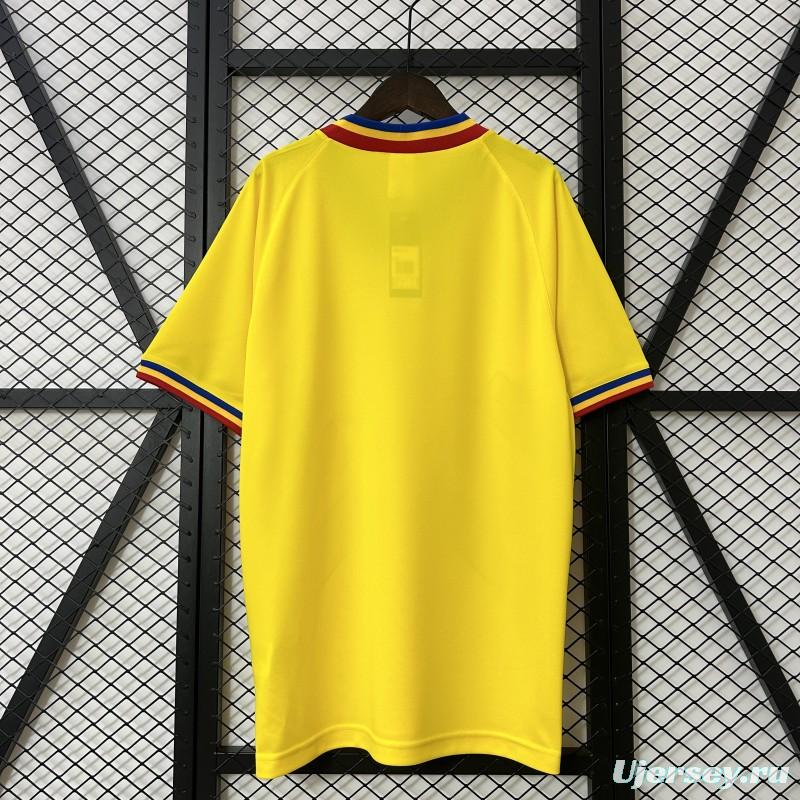 Retro 1994 Romania Home Jersey