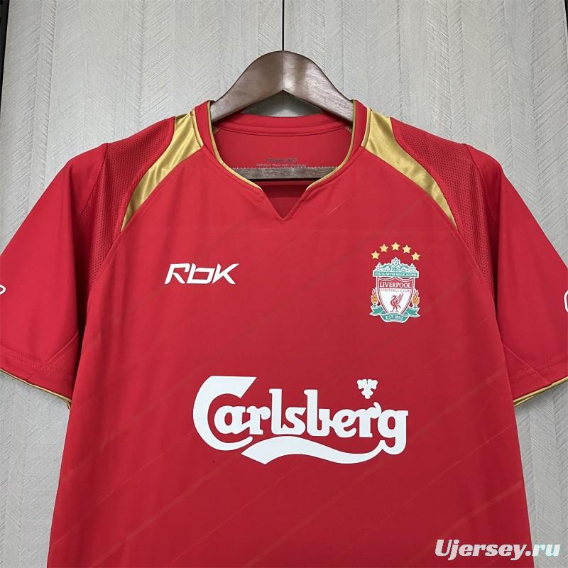 2005/06 Retro Liverpool Home Jersey