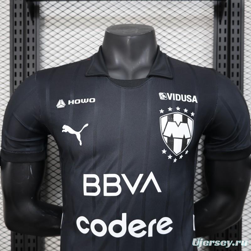 Player Version 24/25 Monterrey Third Black Jersey