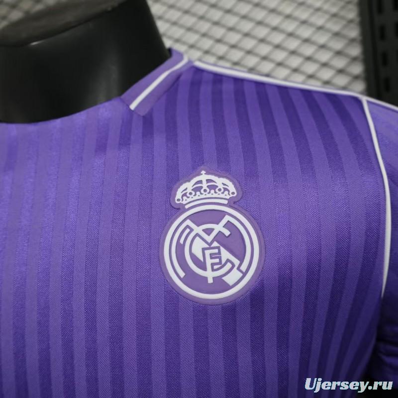 Player Version 25/26 Real Madrid Purple Icon Jersey