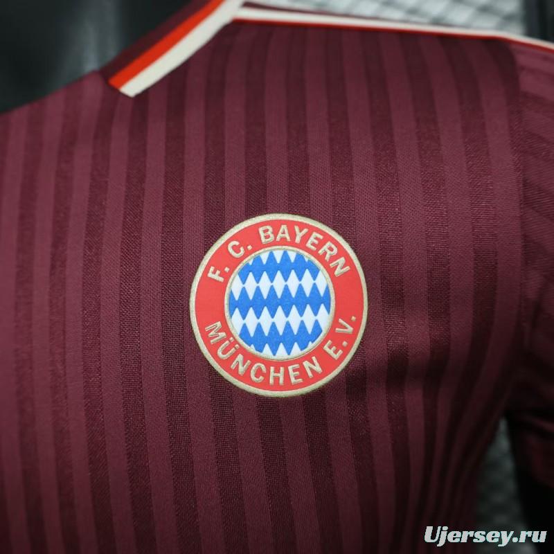 Player Version 25/26 Bayern Munich Icon Wine Jersey