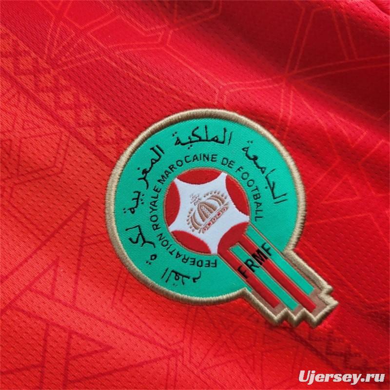 2024 Morocco Home Jersey