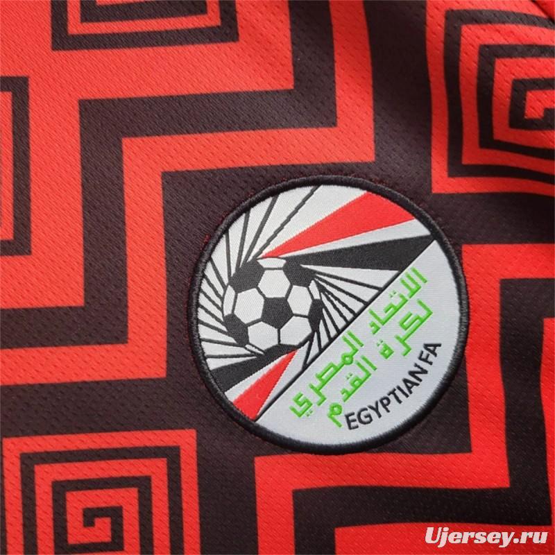 2024 Egypt Pre-match Red Training Jersey