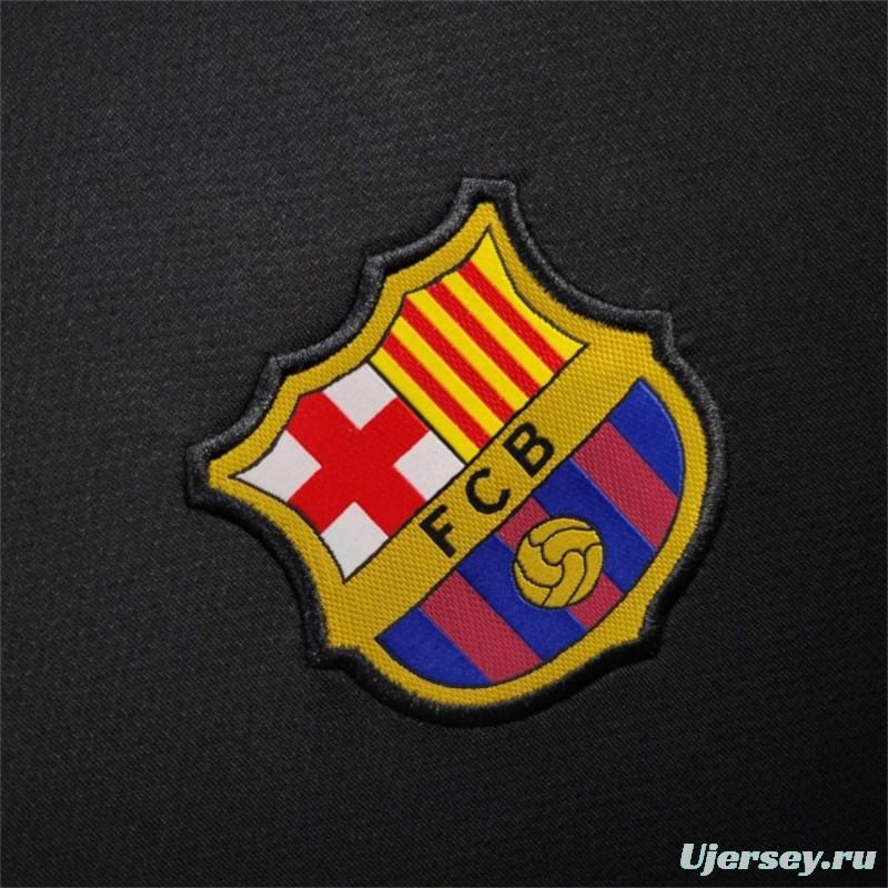 11/12 Retro Barcelona Away Long Sleeve Jersey