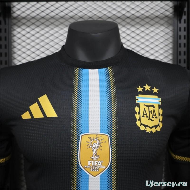 25/26 Player Version Argentina Black Special Concept Jersey