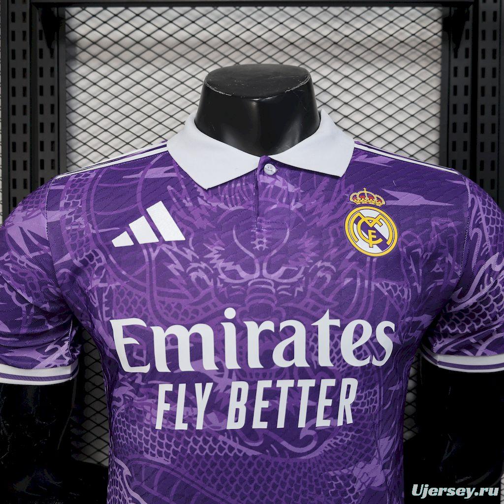 25/26 Player Version Real Madrid Purple Special Edition Jersey