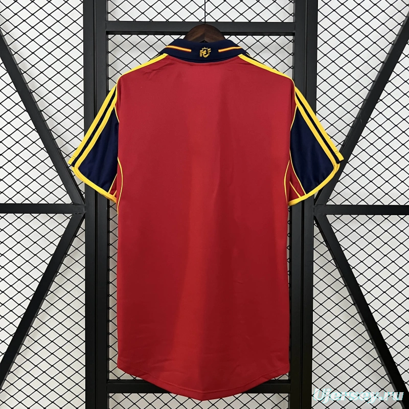 2000 Retro Spain Home Jersey