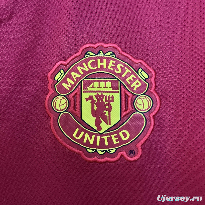 11/12 Retro Manchester United Home Jersey