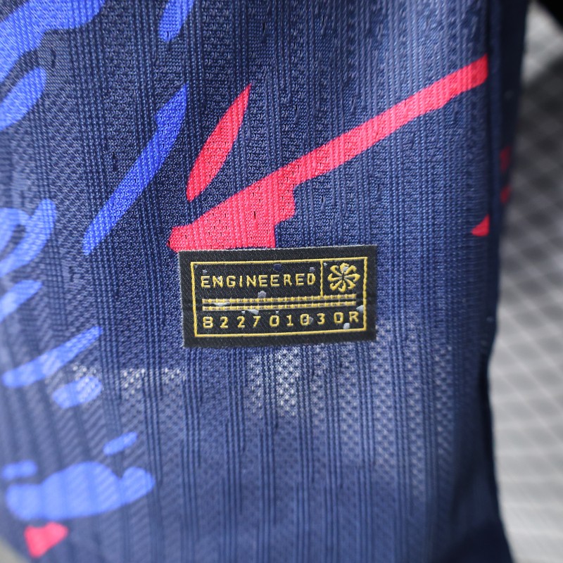Player Version 25/26 FC Barcelona Navy Blue with Spotify Sponsor Jersey
