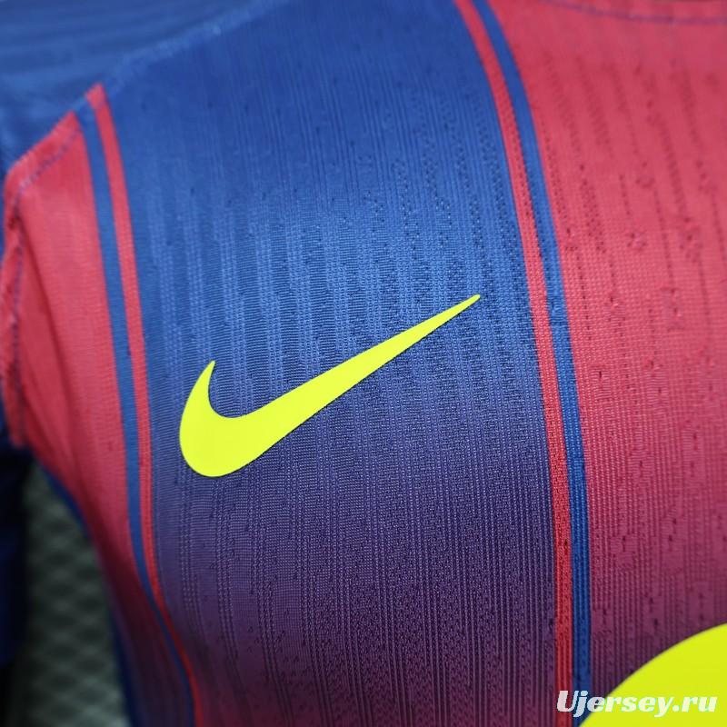 Player Version 25/26 Barcelona Home Jersey