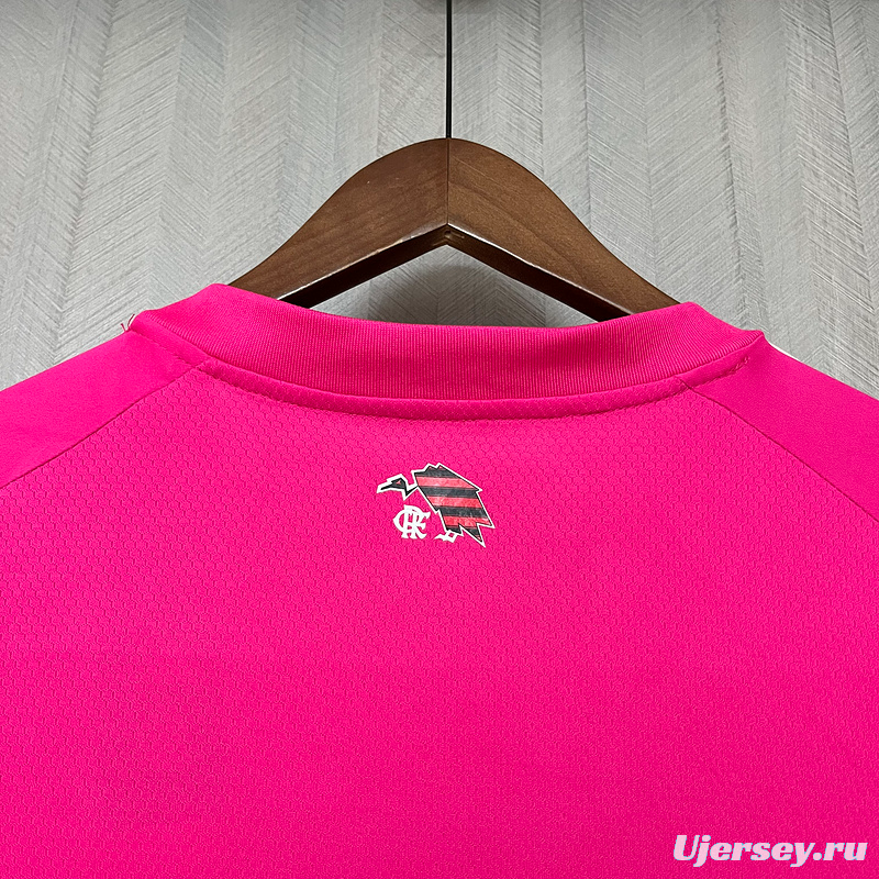 25/26 Flamengo Goalkeeper Pink Jersey S-XXXXL