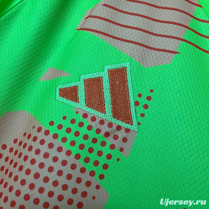 25/26 Flamengo Goalkeeper Fluorescent Green Jersey S-XXXXL