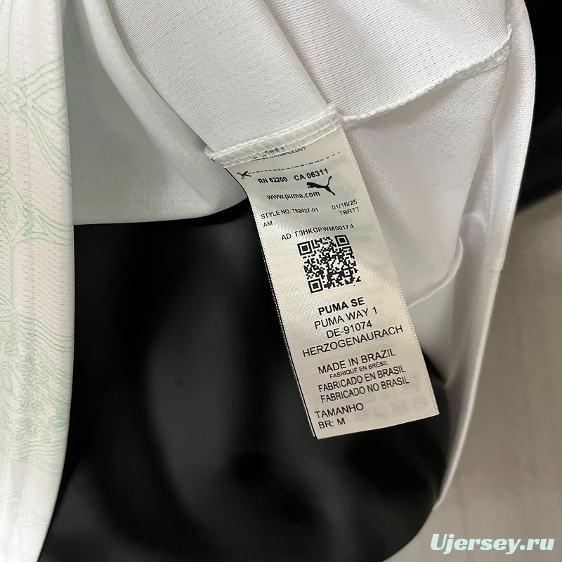 25/26 Player Version Edition Palmeiras Away S-XXXXL Jersey