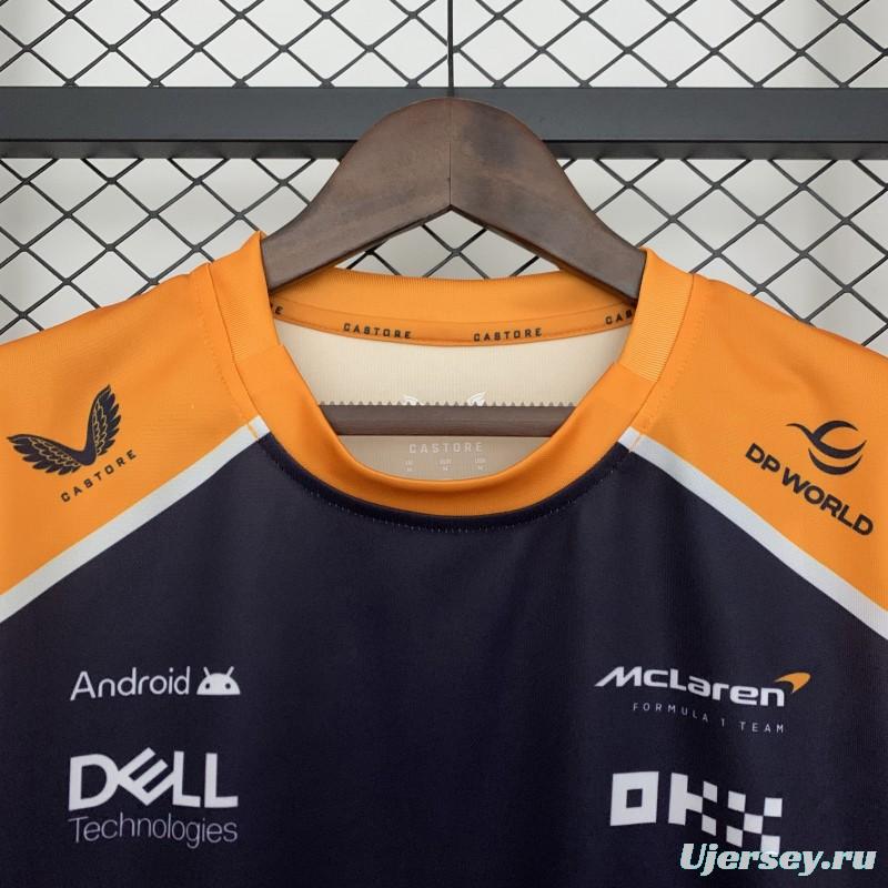 2025 F1 Formula Orange/Navy Mclaren Jersey