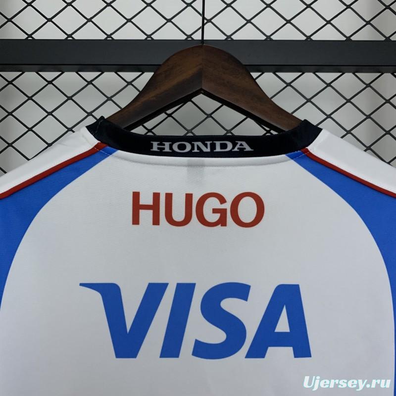 2025 F1 Formula RedBULL White/Blue T-Shirt