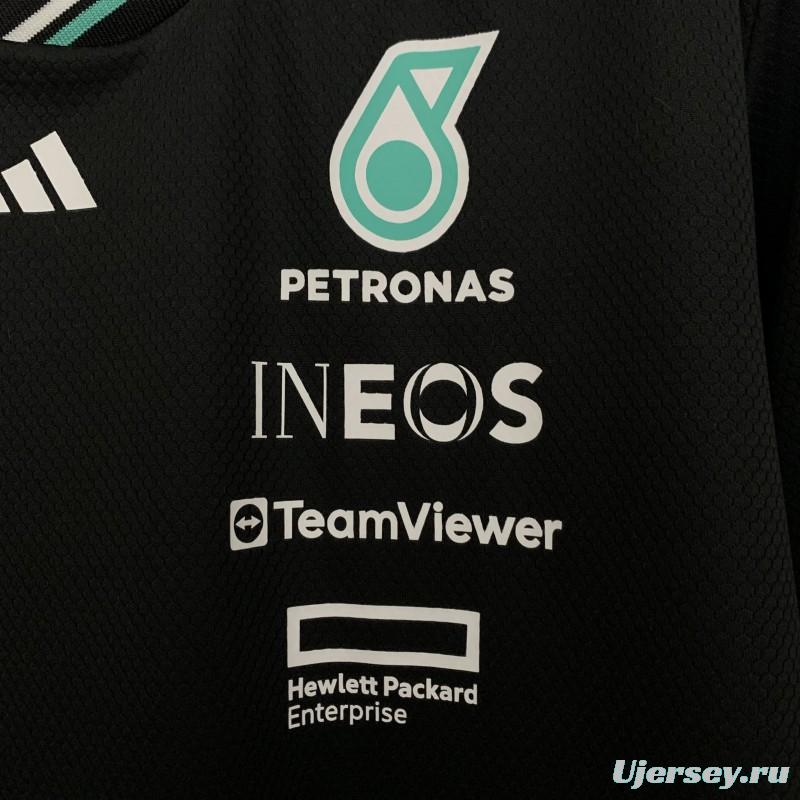 2025 F1 Formula AMG Black T-Shirt