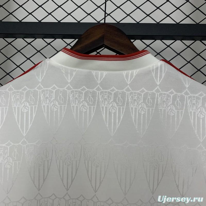 91/92 Retro Sevilla Home Jersey