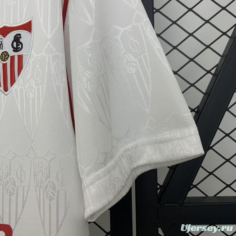 91/92 Retro Sevilla Home Jersey