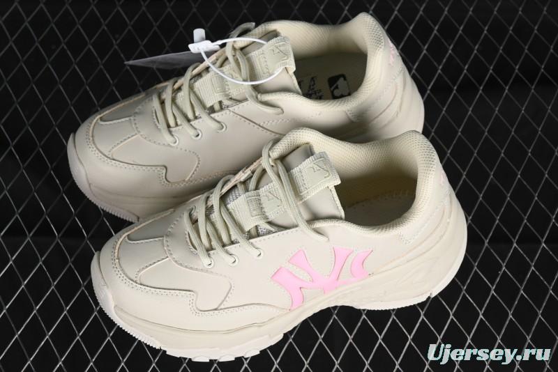 New York Yankees MLB Bigball Chunky Window Thick Sole Casual Sneakers - 3ASHBCW3N50IVS