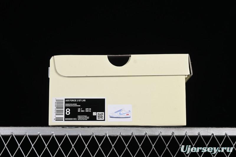 Nike Supreme x SB Dunk Low Stone Island Collaboration - Azure Starry Sky Anniversary High-End Custom Low-Top Casual Sneakers - BB9866-001