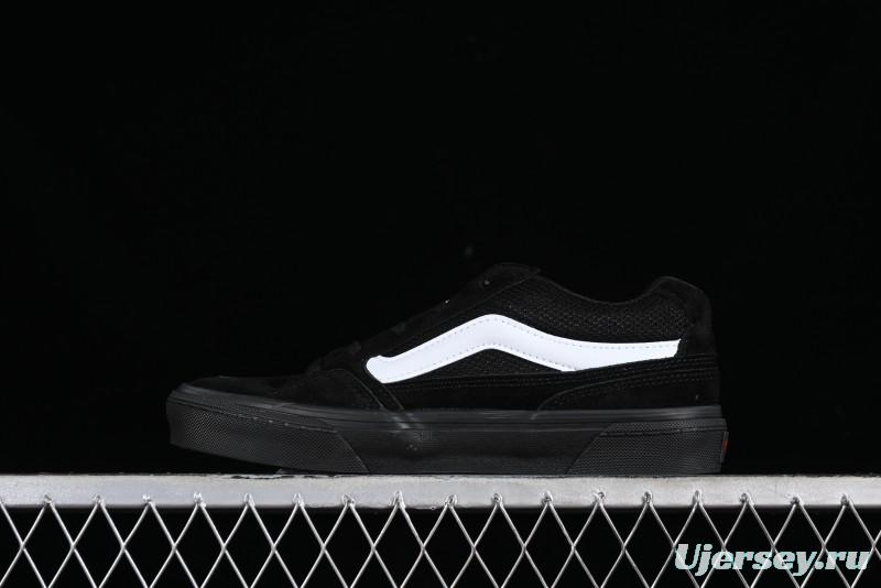 Vans Caldrone Classic Black Retro Skate Shoes - VN0007P9BA2