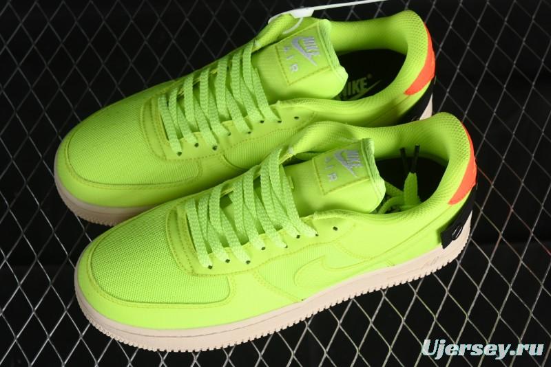 Nike Air Force 1 '07 Low Casual Sneakers with Full-Length Air Cushion - AO4606-701