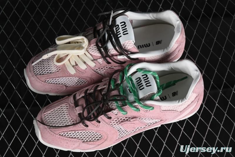 MiuMiu x New Balance 530 Low-Top Classic Retro Casual Running Sneakers - AJD4