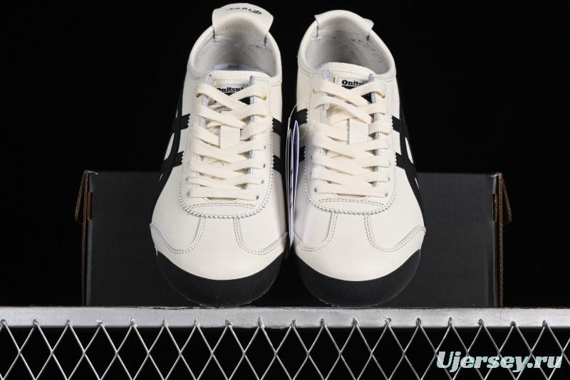 Onitsuka Tiger Mexico 66 Low-Top Leather Running Shoes - 1183B493-100