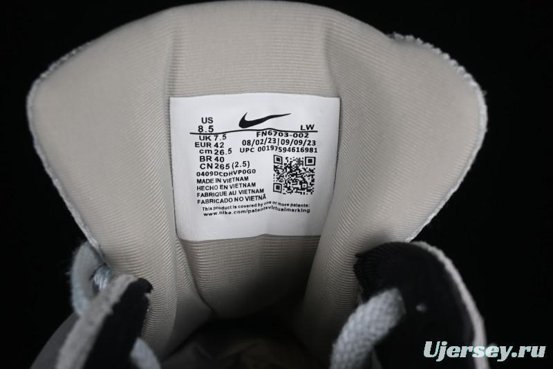 Nike Runtekk Run Retro Low-Top Running Shoes with Cushlon Midsole and Anti-Slip Design - FN6703-002