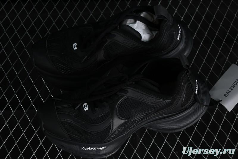 Balenciaga Circuit Lightweight Distressed Print Round Toe Fashion Casual Sneakers - WFLGY1000