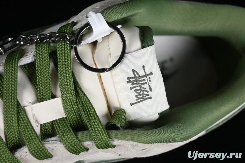 Stussy x Nike SB Dunk Low Anniversary Premium Custom Sneakers - DQ1098-340