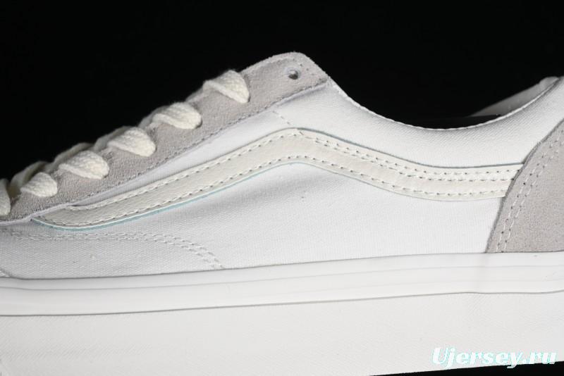 Vans Old Skool Reissue 136 Classic Low-Top Skate Shoes with Detachable Cushioned Insole - VN000MT6QC5
