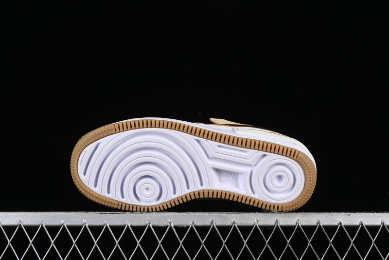 Nike Air Force 1 Shadow Low-Top Sneakers with Lightweight EVA Midsole and Anti-Slip RB Rubber Outsole - DZ1847-106