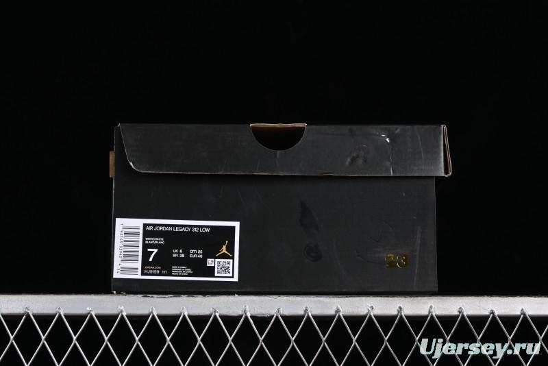 Nike Air Jordan Legacy 312 Low Basketball Shoes with Velcro Strap - HJ9199-111