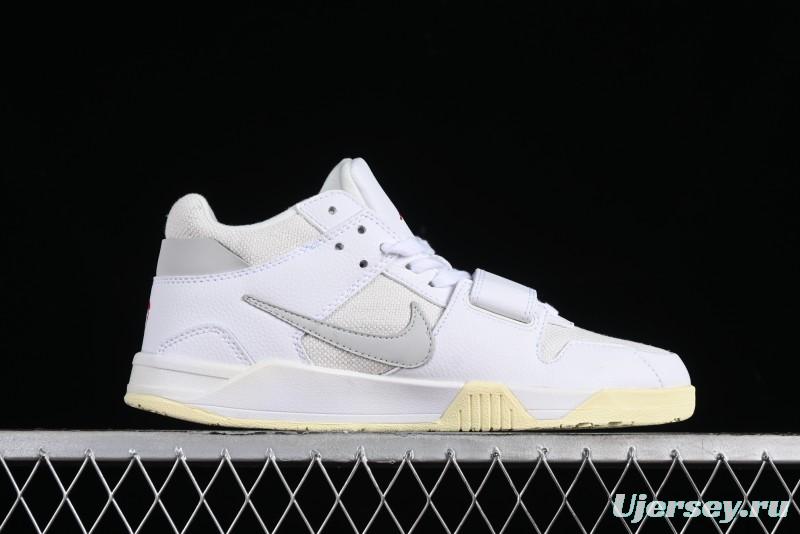 Nike Travis Scott x Jordan Cut The Check AJ1 Basketball Shoes with Velcro Strap - FZ8117-003