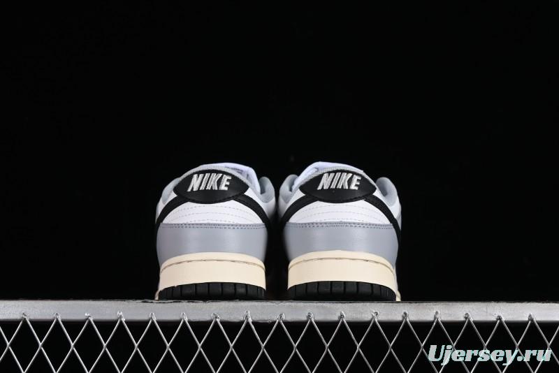 Nike Dunk Low SB Light Smoke Grey White Grey Casual Skate Shoes - DD1503-117
