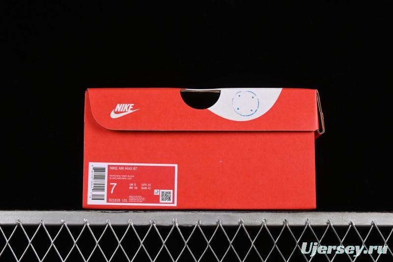 Nike Air Max 97 Custom Full-Sole Air Cushion Retro Bullet Running Shoes - 921826-101