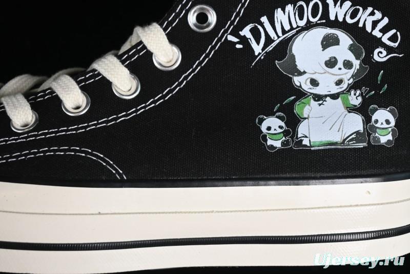 Converse x Honda Limited Edition Pop Mart Collaboration High Top Canvas Sneakers - 162050C